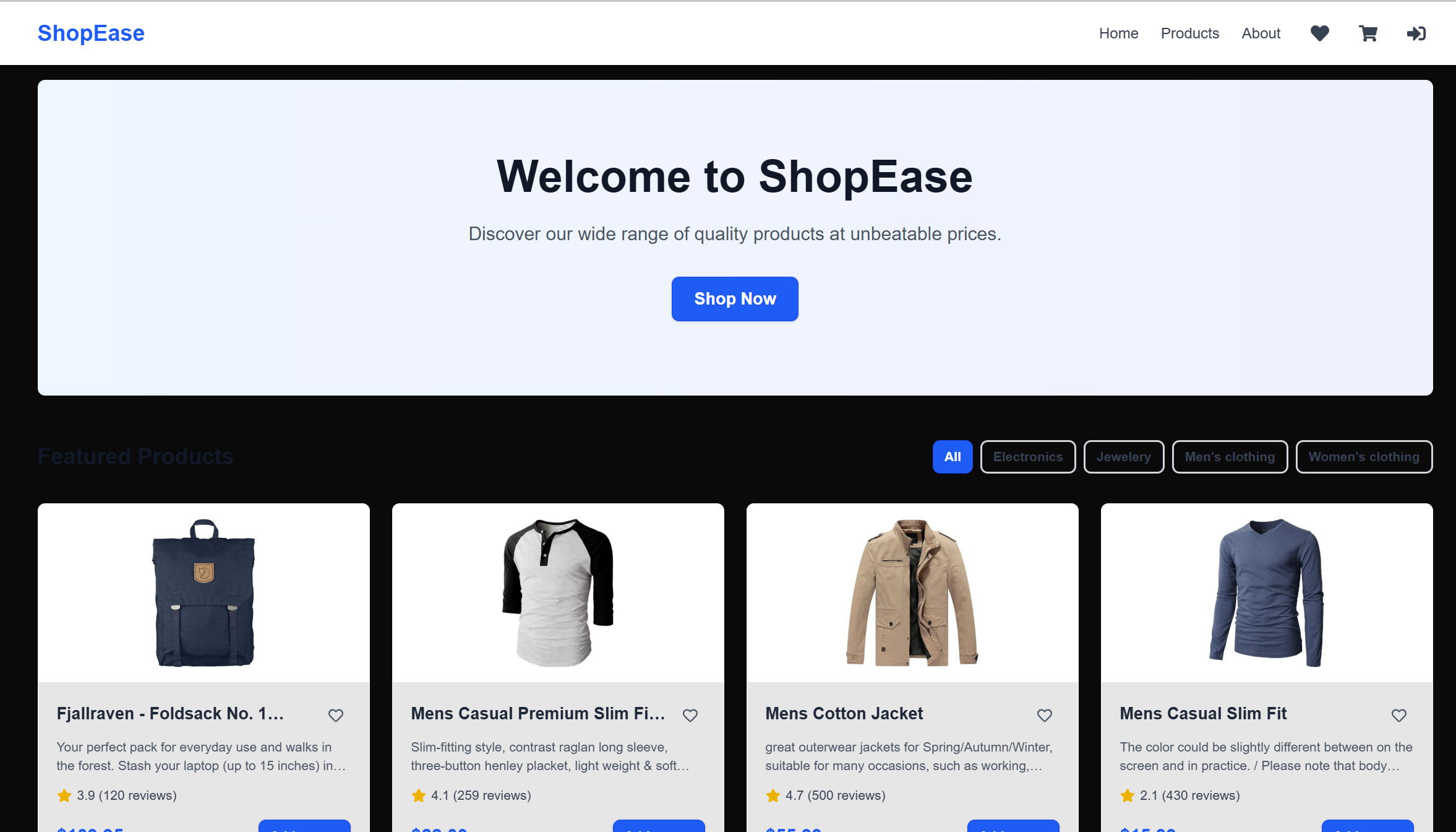 E-Commerce Store