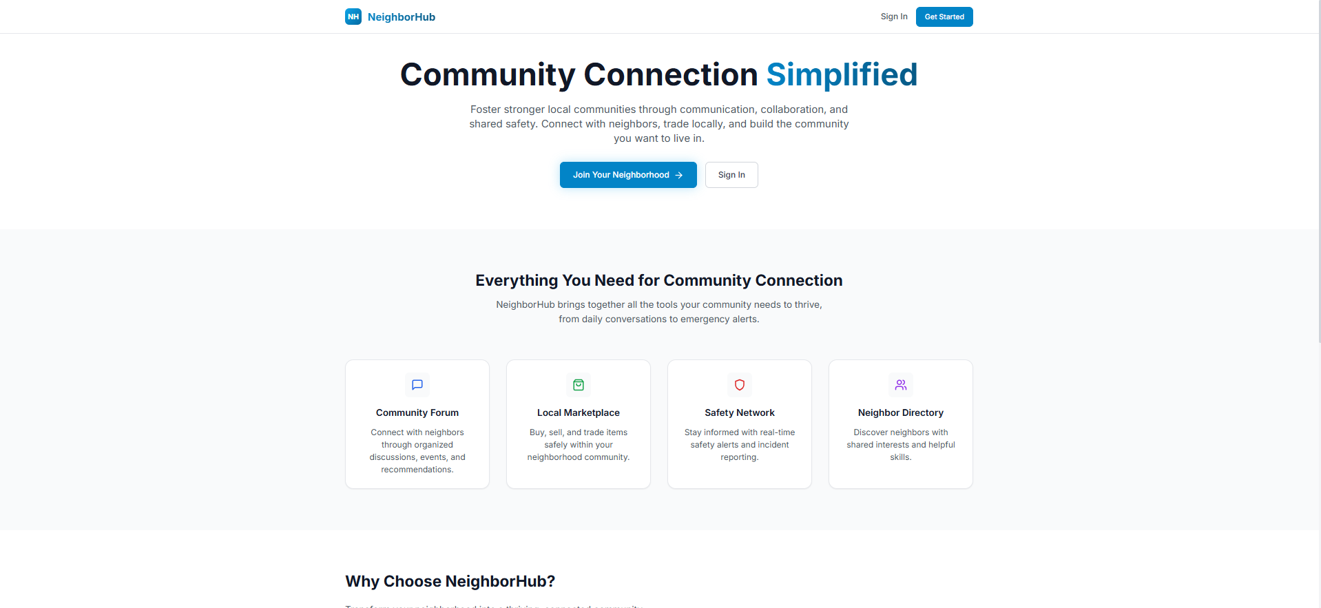 NeighborHub
